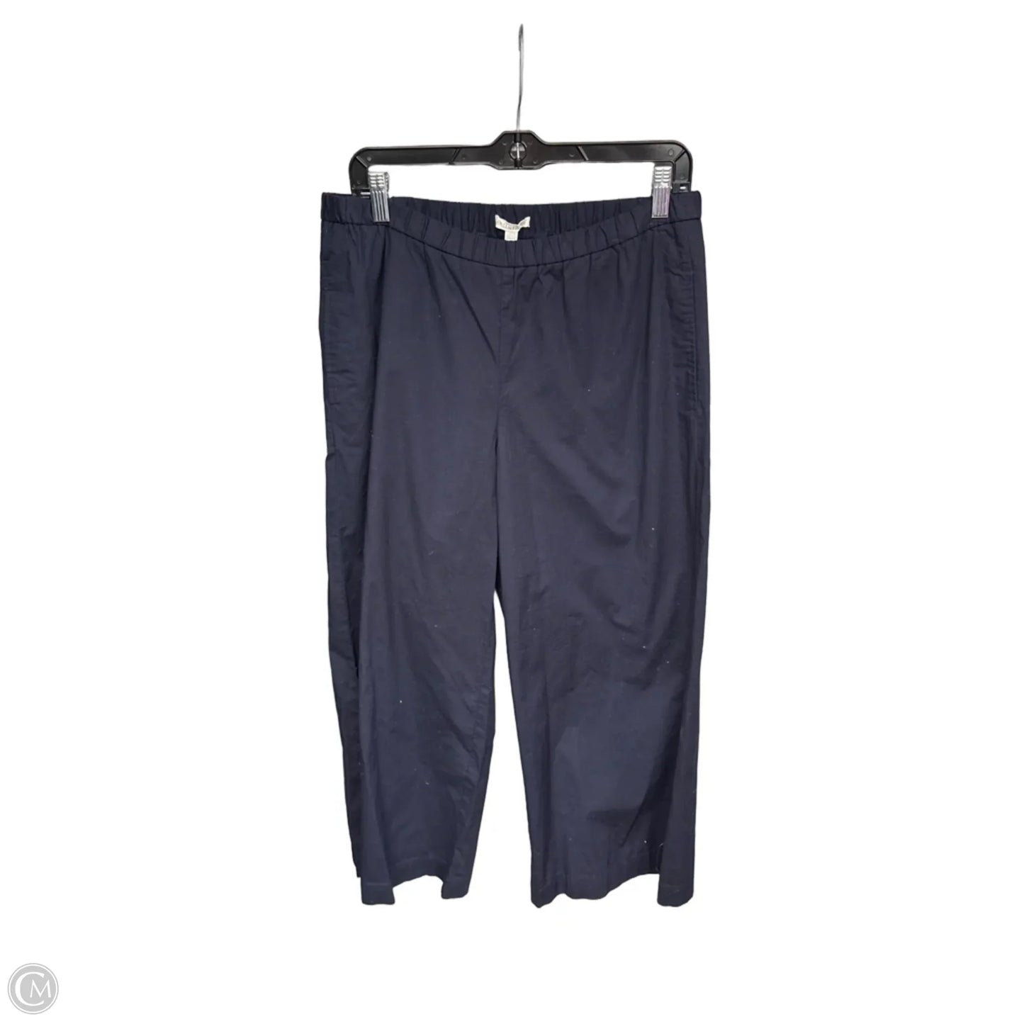 Pants Cropped By Eileen Fisher In Navy, Size: M