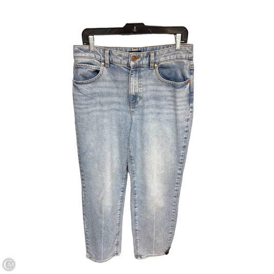 Jeans Straight By Talbots In Blue Denim, Size: 6