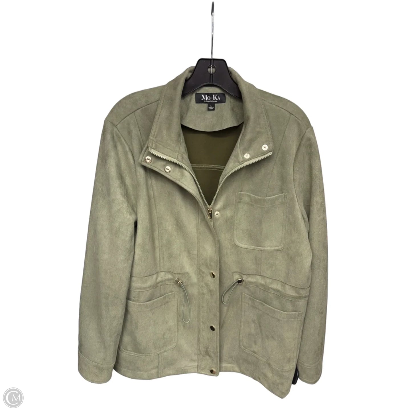 Jacket Other By Clothes Mentor In Grey, Size: L