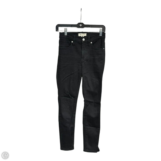 Jeans Skinny By Madewell In Black, Size: 2