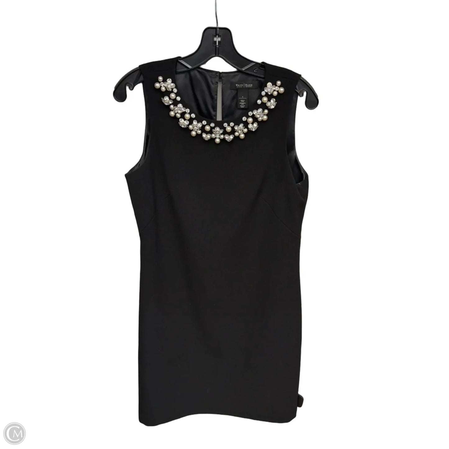 Dress Party Midi By White House Black Market In Black, Size: 8