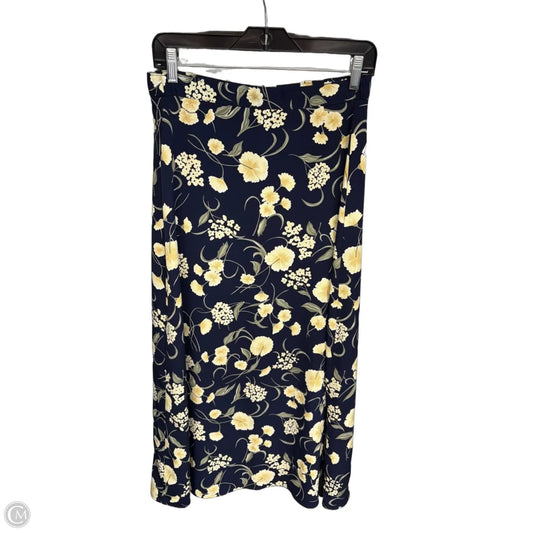 Skirt Maxi By Bice In Blue & Cream, Size: 6