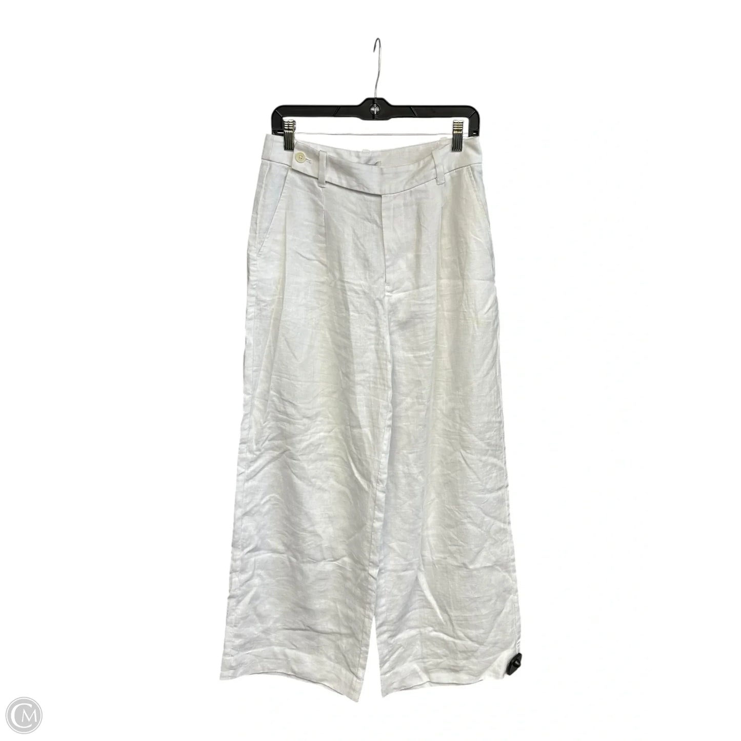 Pants Wide Leg By Madewell In White, Size: 6
