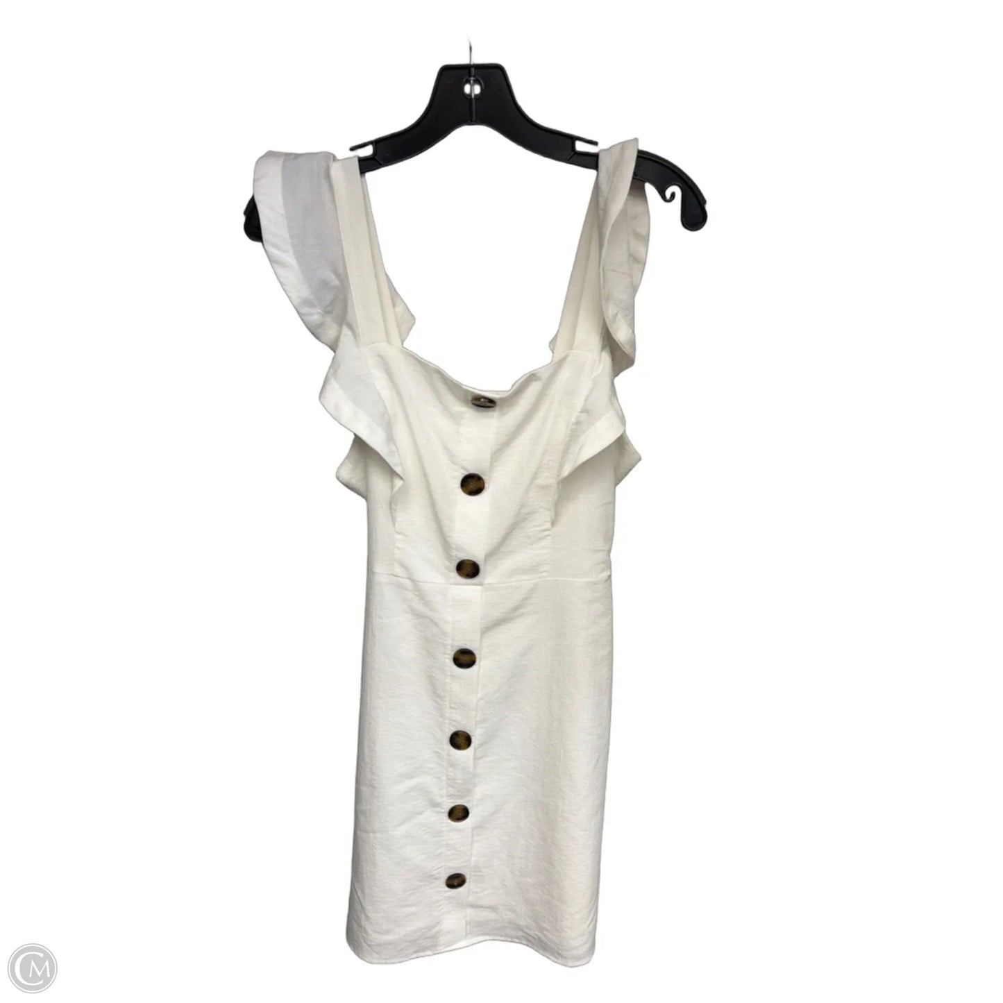 Dress Casual Midi By Willow & Root In White, Size: M