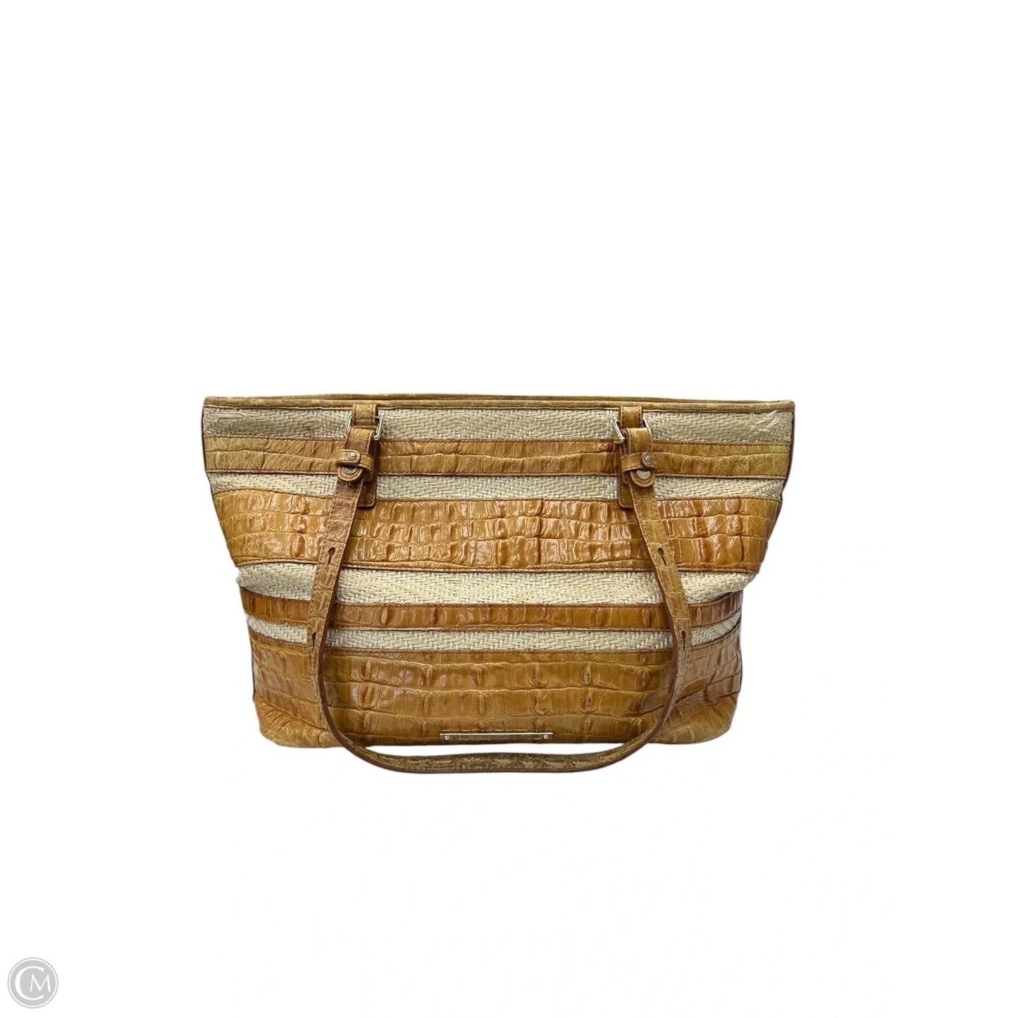 Handbag Designer By Brahmin, Size: Large