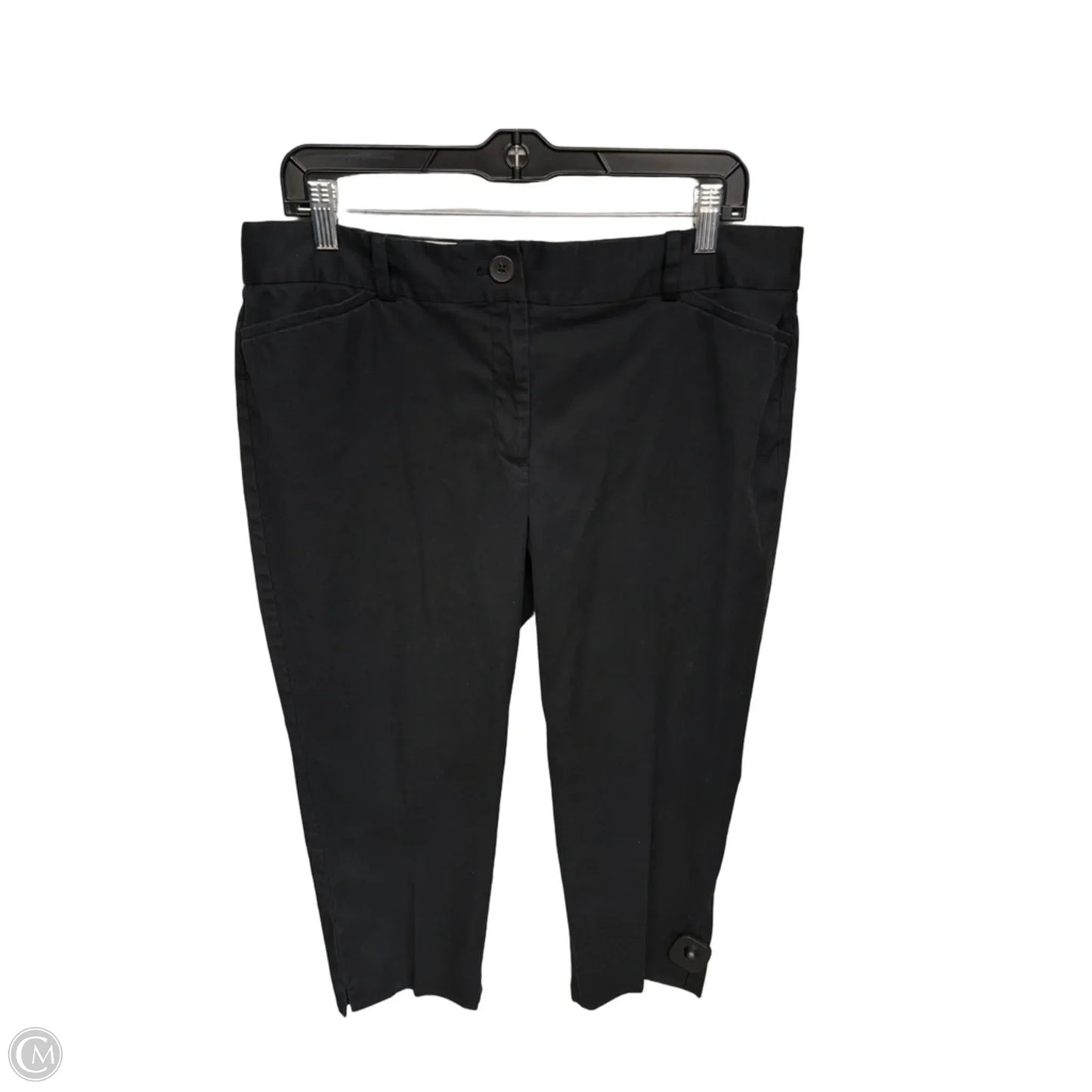 Pants Cropped By Talbots In Black, Size: 14p