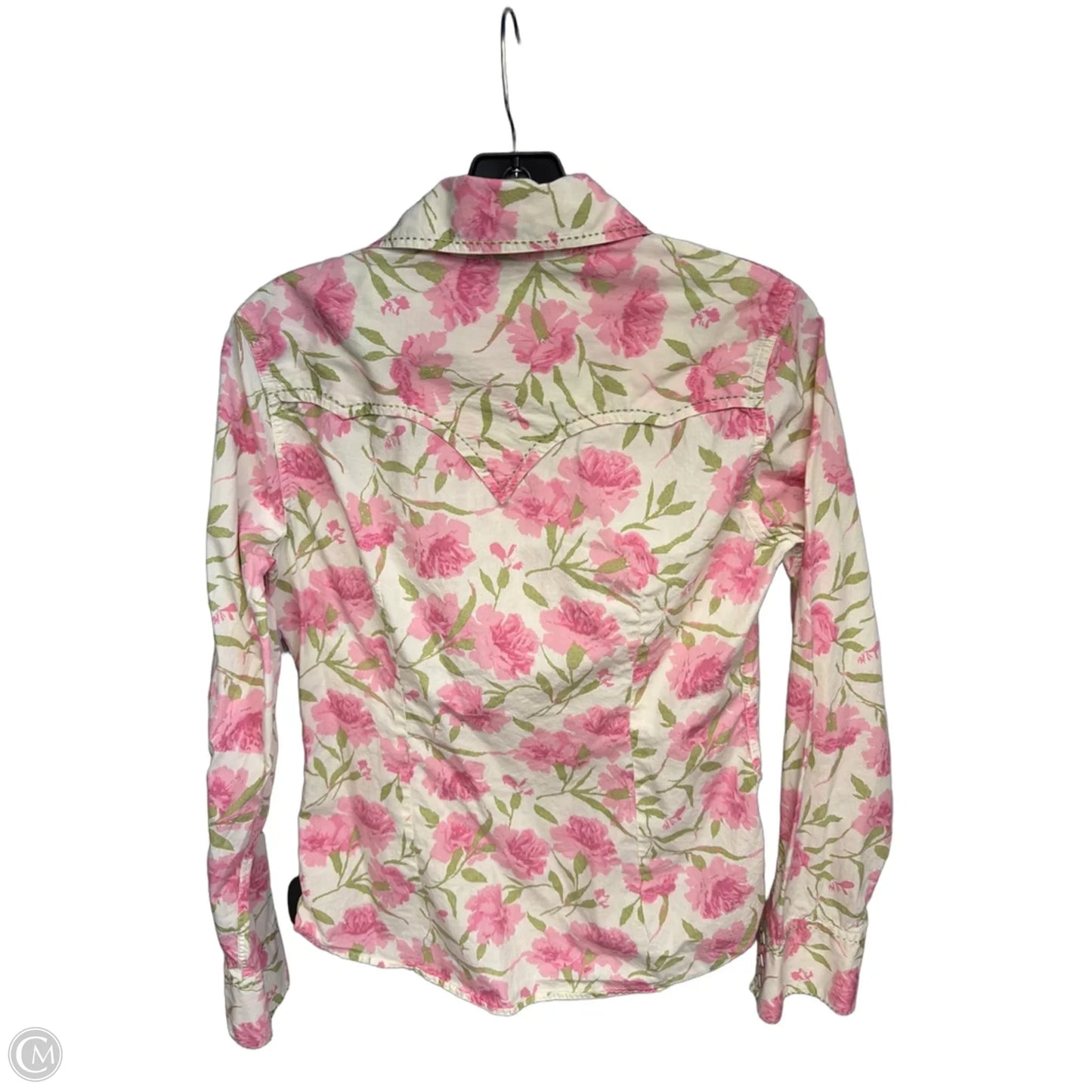 Top Long Sleeve By Lucky & Blessed In Pink, Size: M