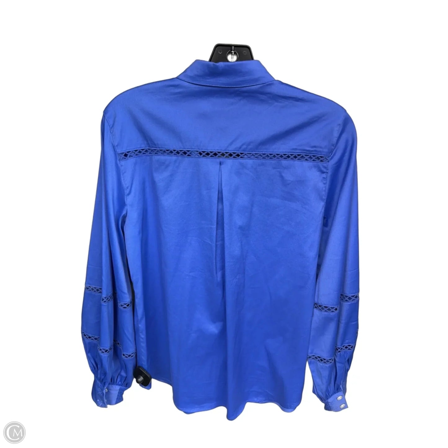 Top Long Sleeve By Chicos In Blue, Size: 4