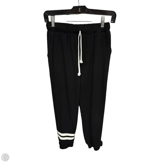 Athletic Pants By Clothes Mentor In Black, Size: S