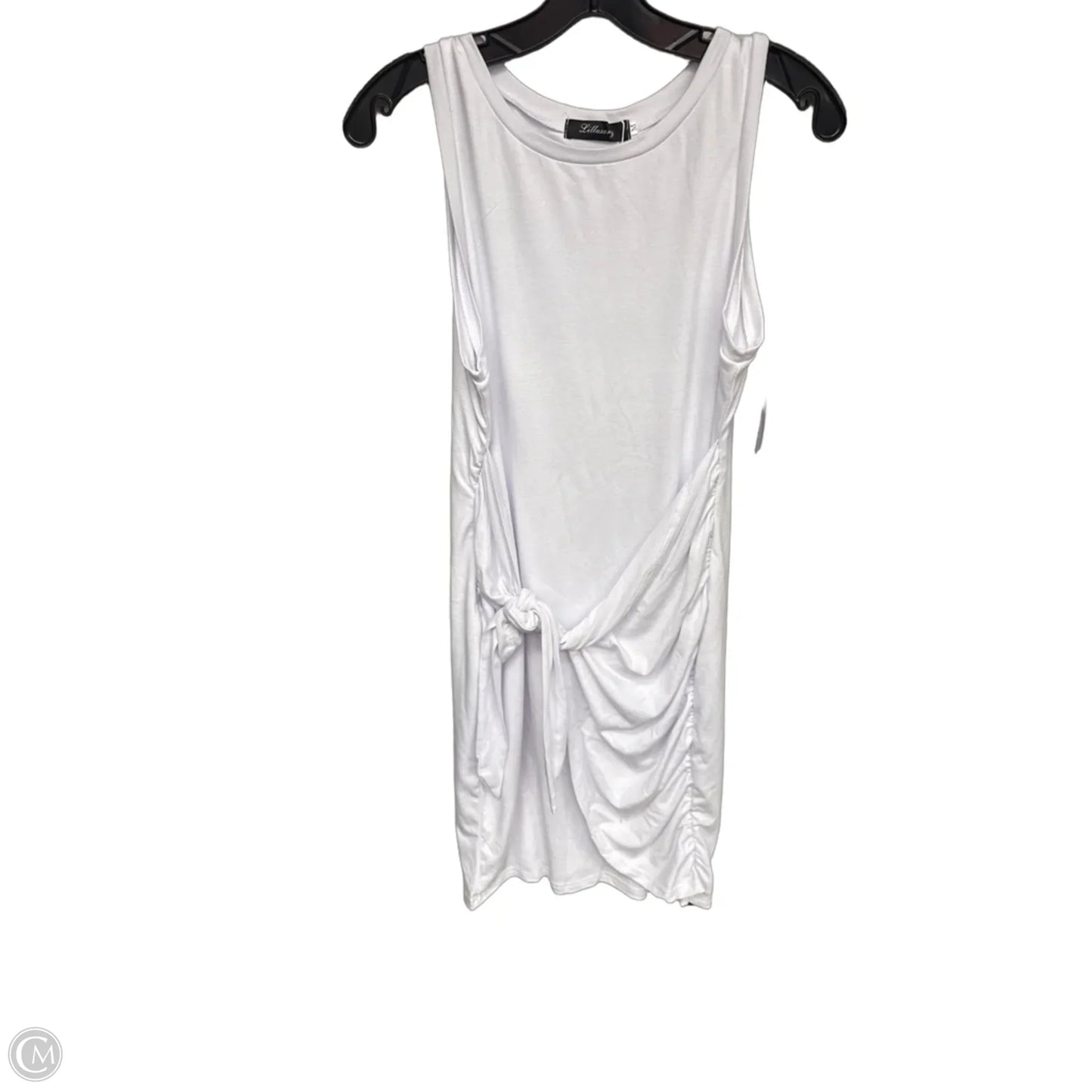 Dress Casual Midi By Lillusory In White, Size: M