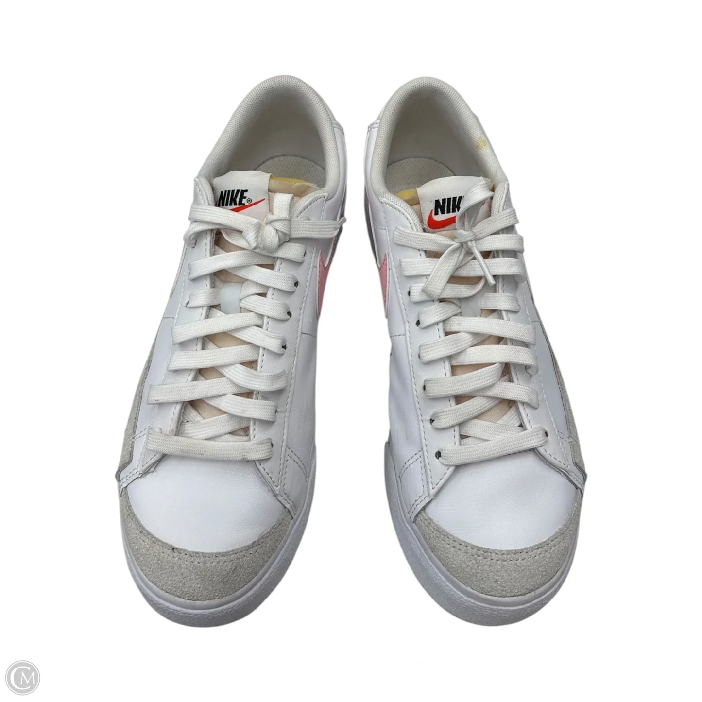 Shoes Sneakers By Nike In Pink & White, Size: 10