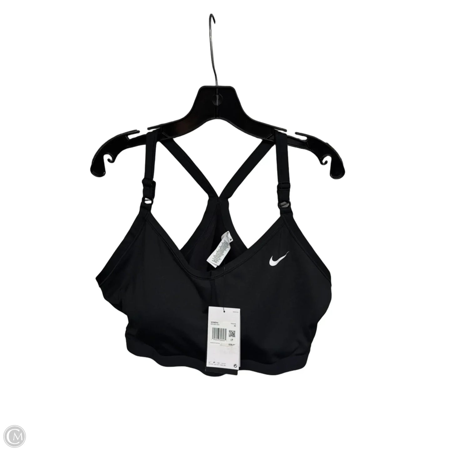 Athletic Bra By Nike Apparel In Black, Size: 3x