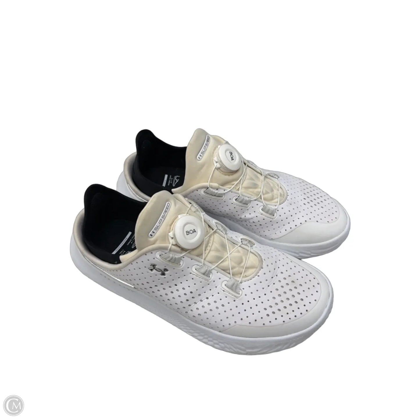 Shoes Athletic By Under Armour In White, Size: 7.5