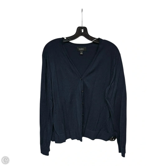Cardigan By Banana Republic In Navy, Size: L