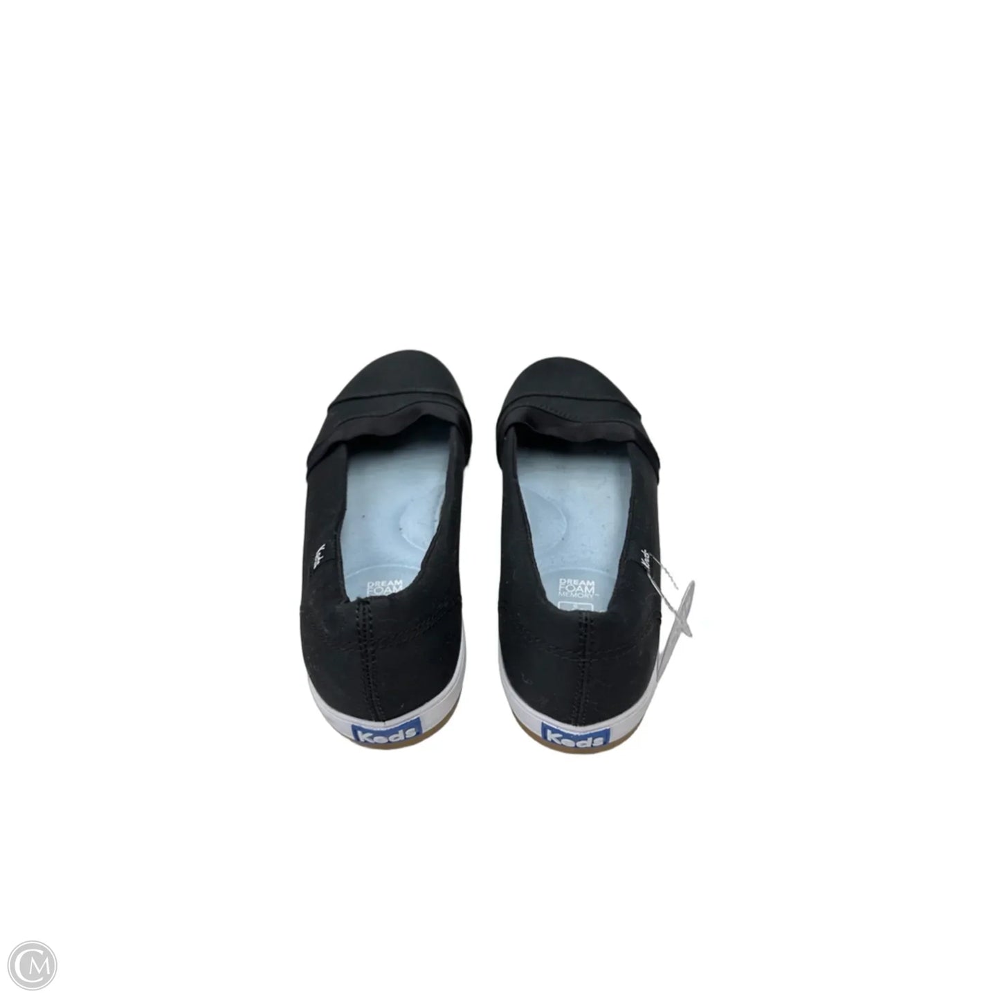 Shoes Flats By Keds In Black & White, Size: 8