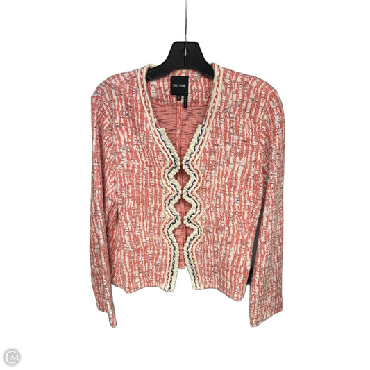Cardigan By Nic + Zoe In Orange, Size: Lp