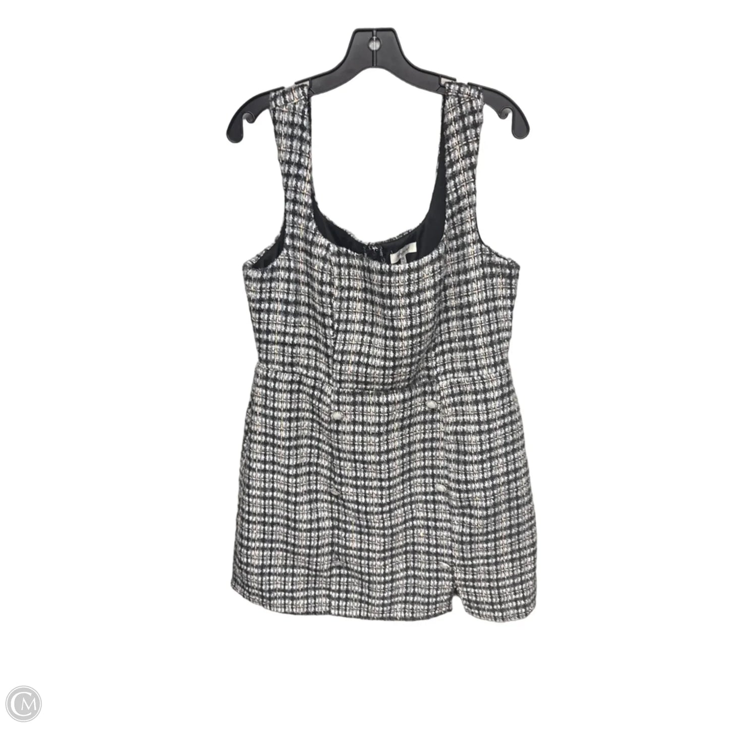 Dress Casual Midi By Francesca’s In Black & White, Size: Xl