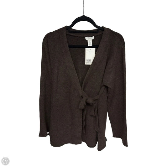 Cardigan By H&m In Brown, Size: Xs