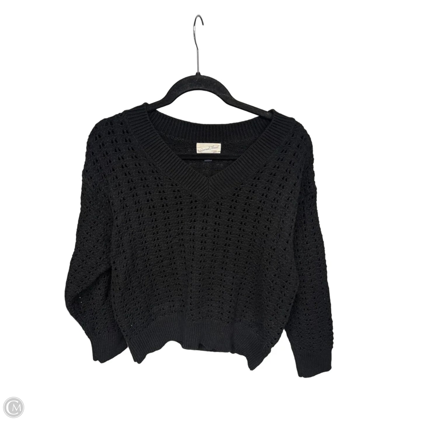 Sweater By Universal Thread In Black, Size: L