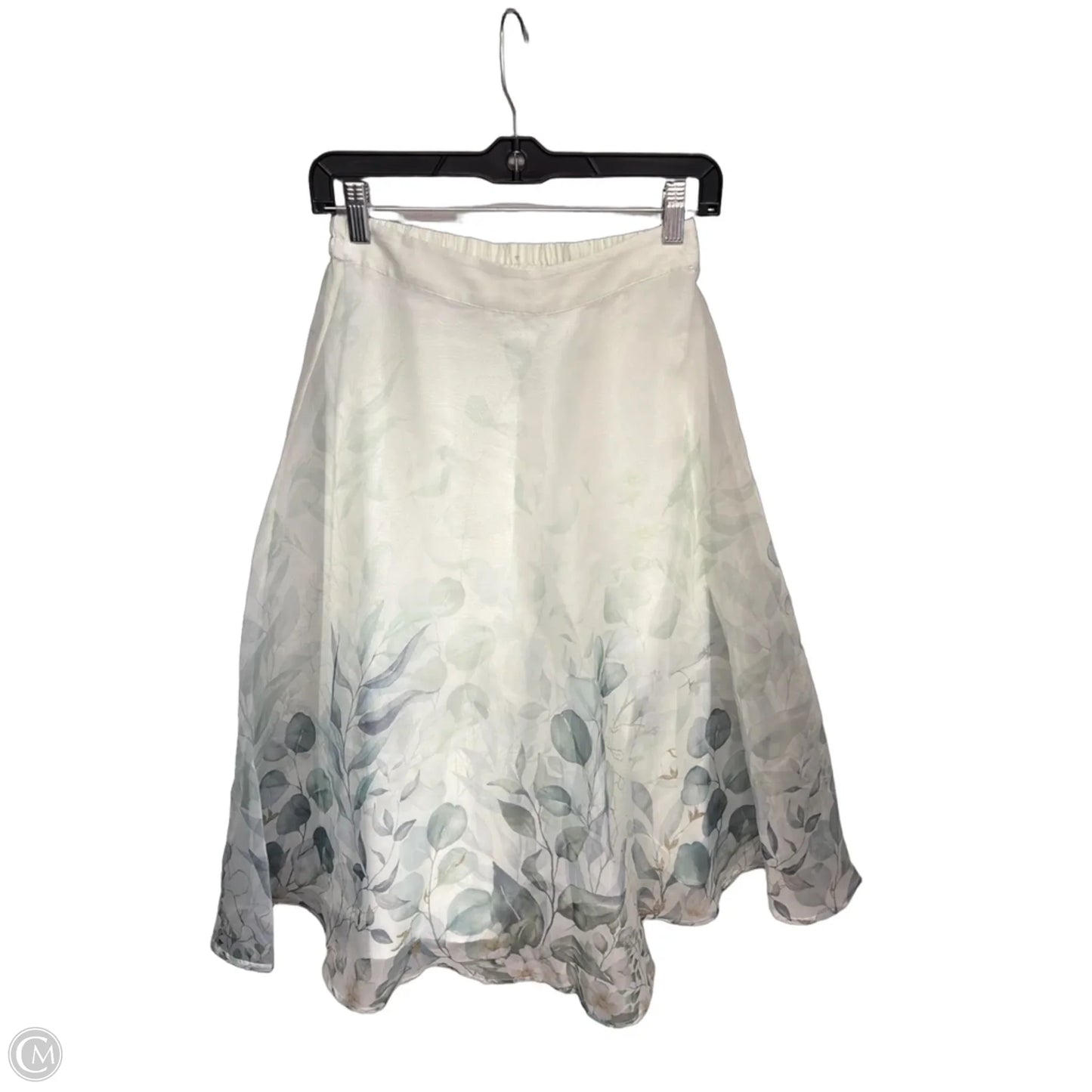 Skirt Midi By Rachel Zoe In Green, Size: Xs