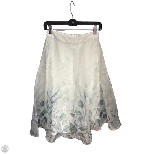 Skirt Midi By Rachel Zoe In Green, Size: Xs