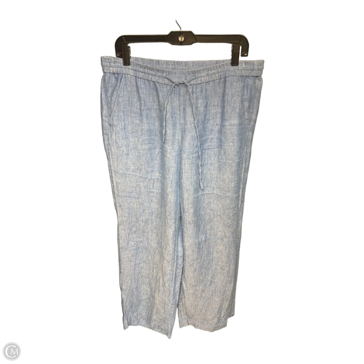 Pants Linen By Talbots In Blue, Size: 12