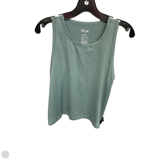 Athletic Tank Top By Flx In Green, Size: Xl