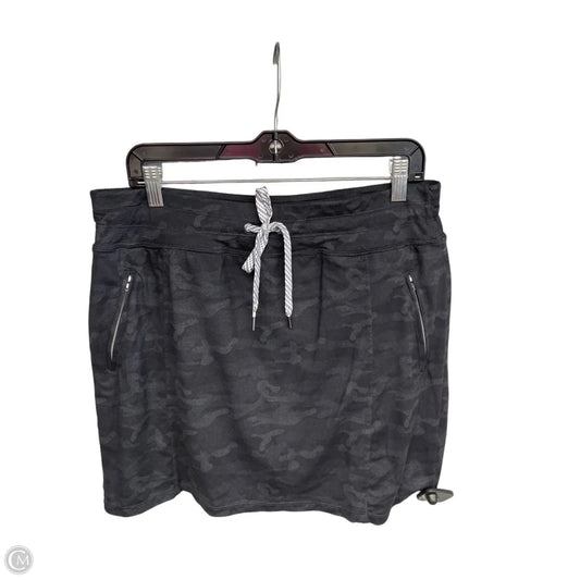Skort By Members Mark In Black & Grey, Size: Xl