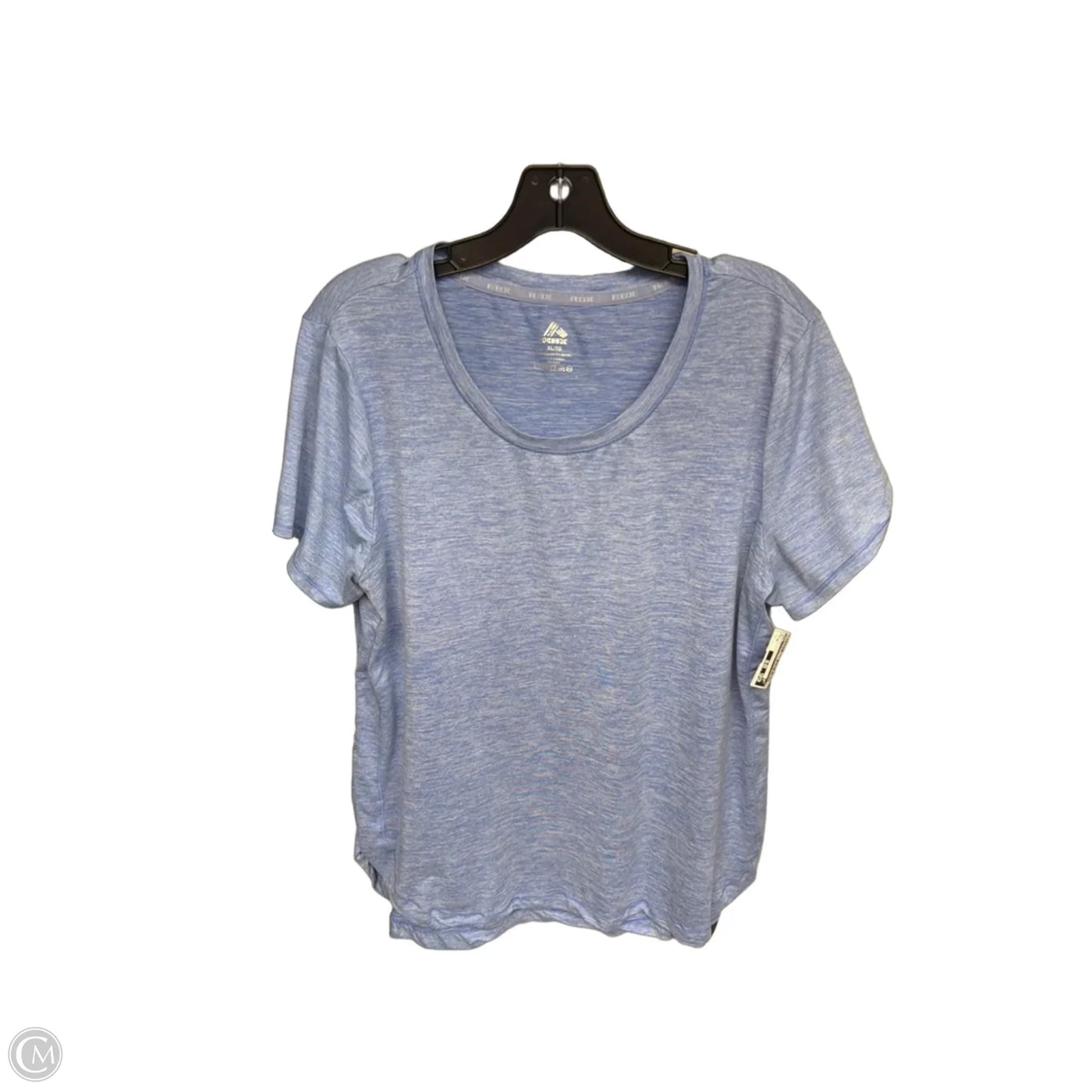 Top Short Sleeve By Rbx In Blue, Size: Xl