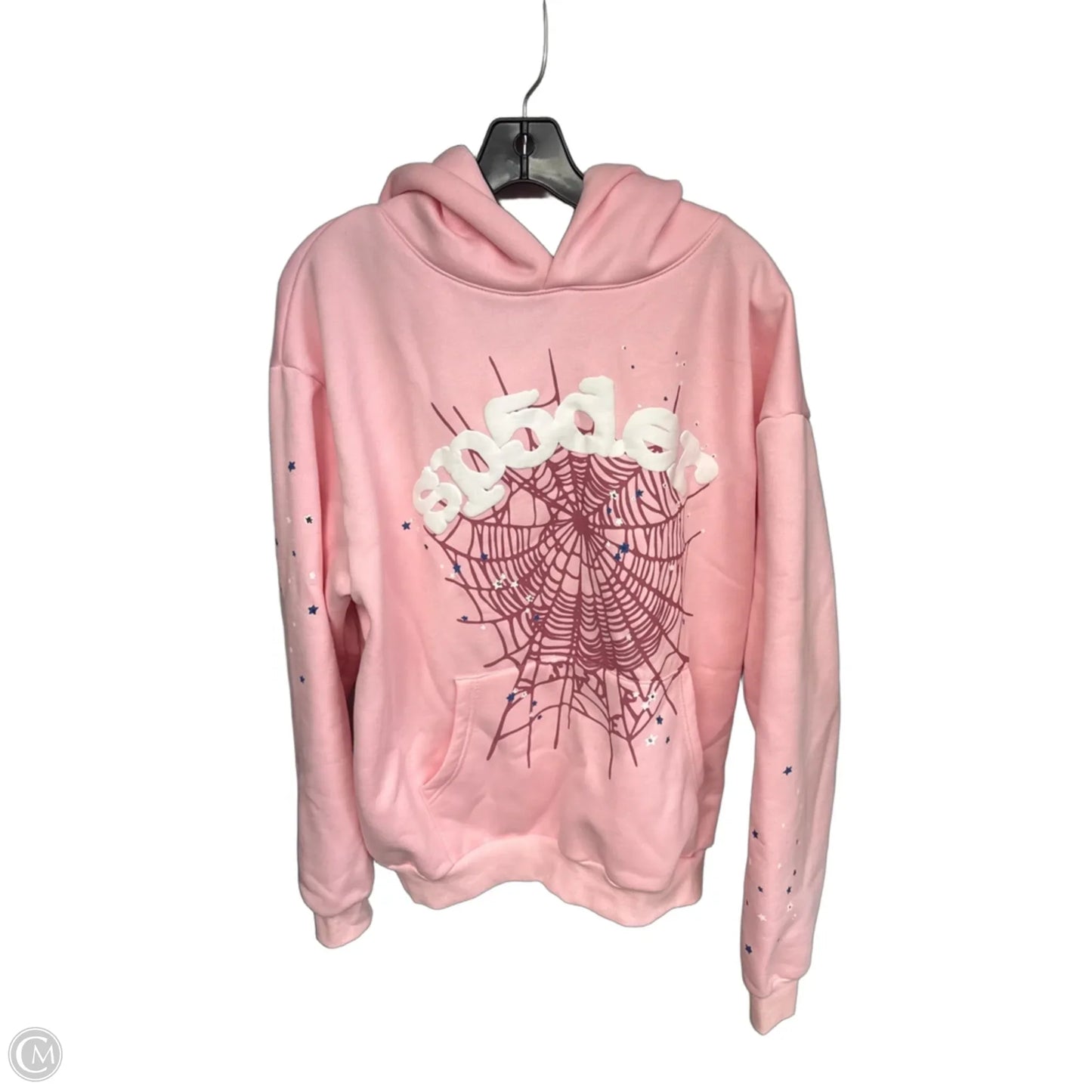 Sweatshirt Hoodie By Clothes Mentor In Pink, Size: L
