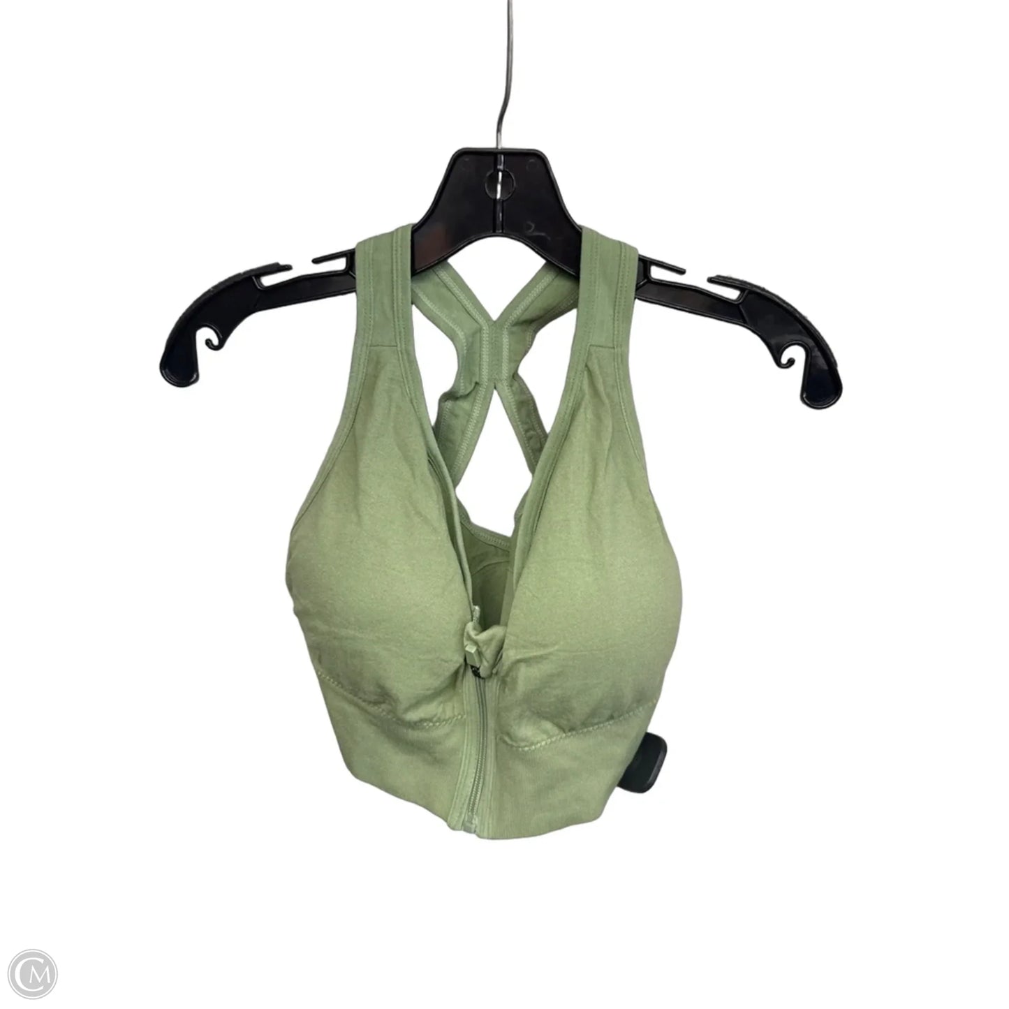 Athletic Bra By Clothes Mentor In Green, Size: Xl