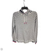 Sweatshirt Hoodie By Joules In Striped Pattern, Size: L