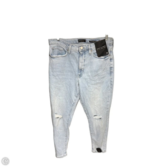 Jeans Skinny By Banana Republic In Blue Denim, Size: 10