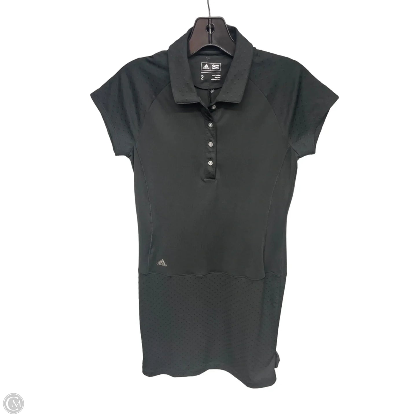 Athletic Dress By Adidas In Black, Size: 2