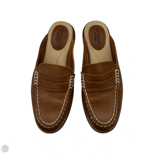 Shoes Flats By Sperry In Brown, Size: 5.5