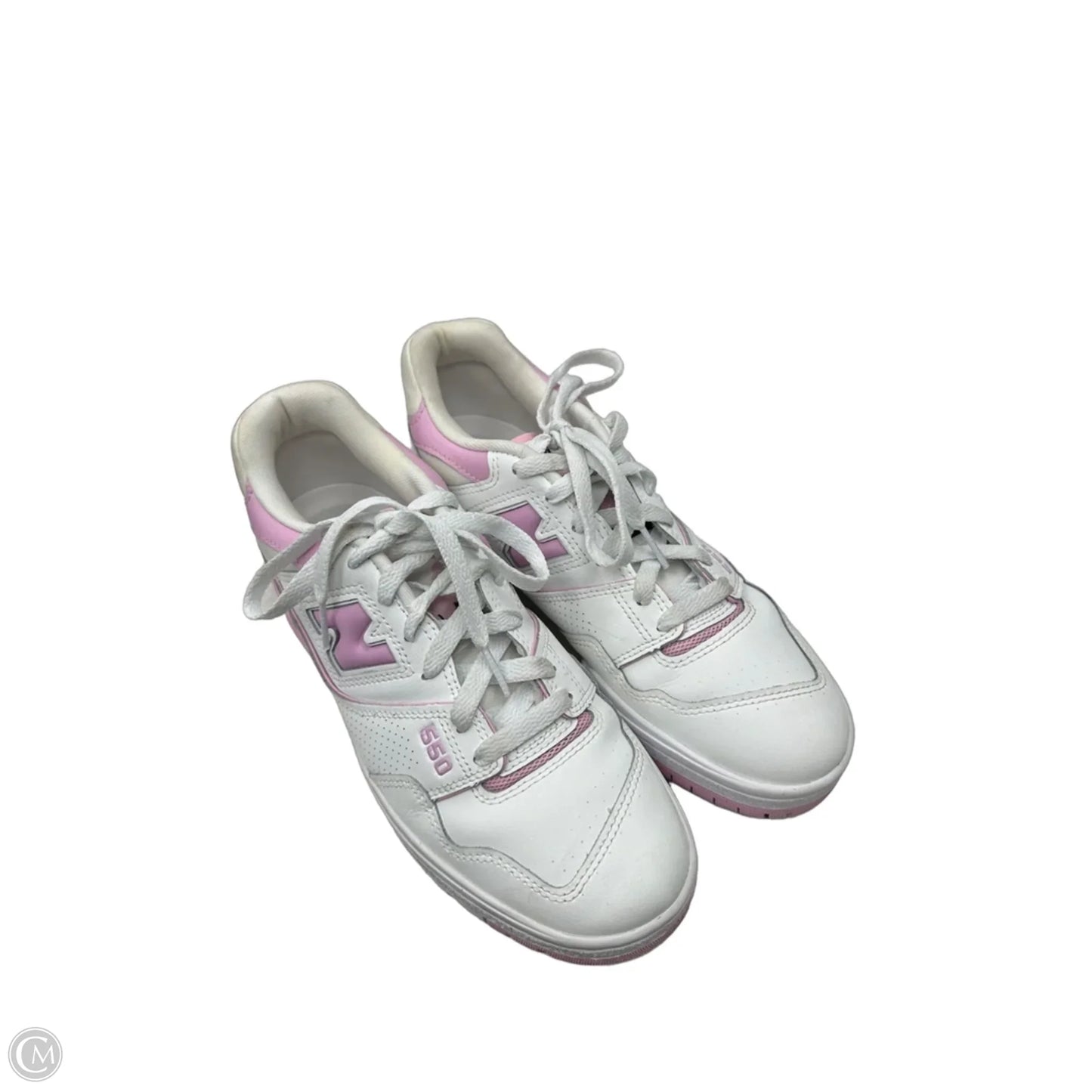 Shoes Sneakers By New Balance In Pink & White, Size: 9.5