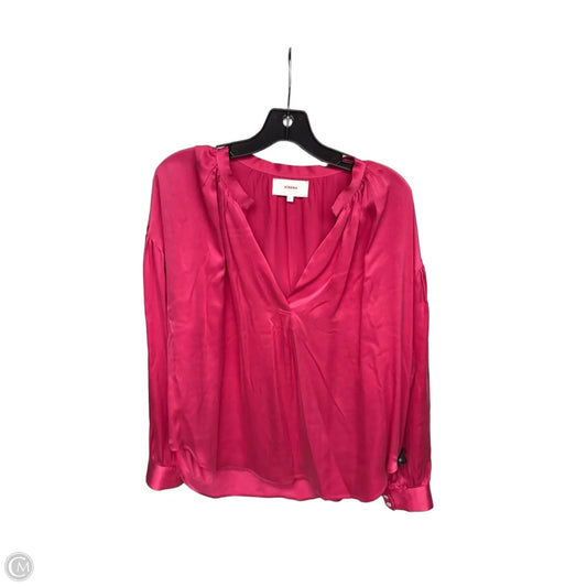 Top Long Sleeve By Clothes Mentor In Pink, Size: S