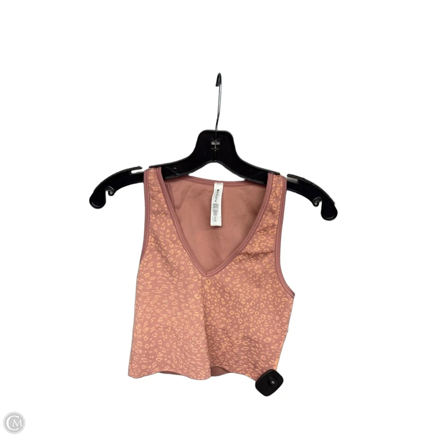 Athletic Bra By Athleta In Orange & Pink, Size: S