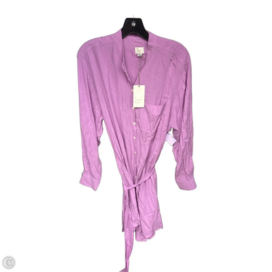 Dress Casual Midi By A New Day In Pink, Size: S