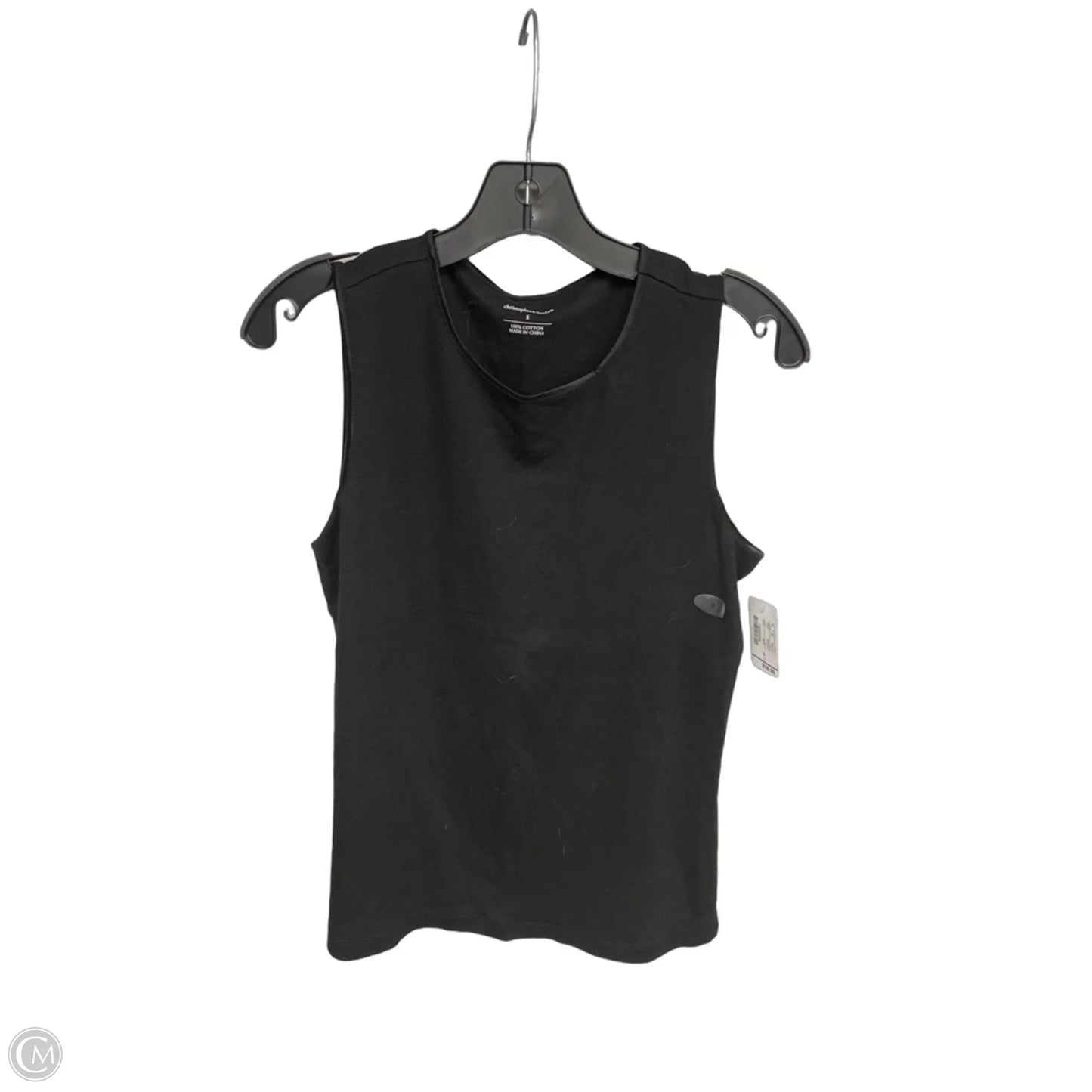 Top Sleeveless By Christopher And Banks In Black, Size: S