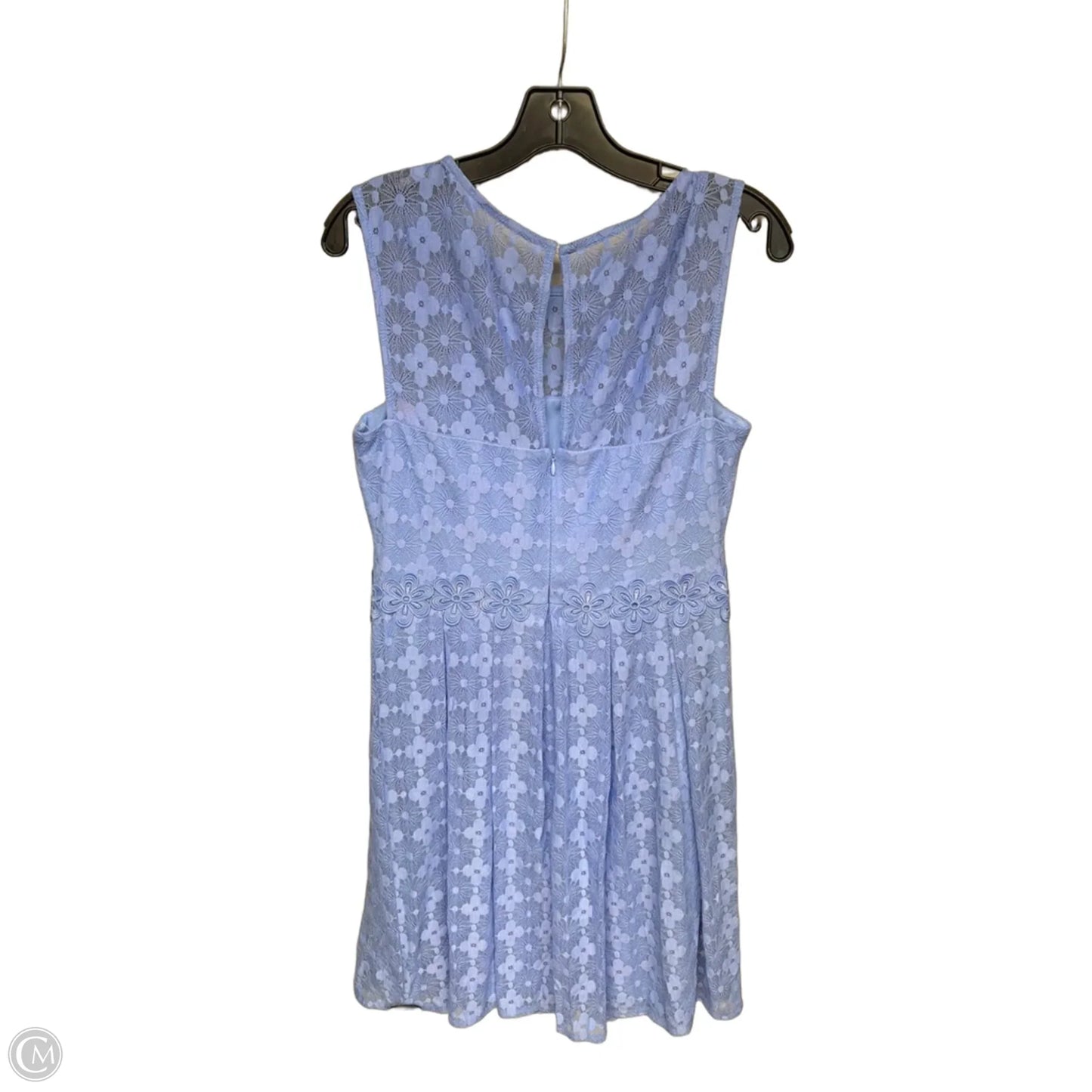 Dress Party Midi By London Times In Blue, Size: 10
