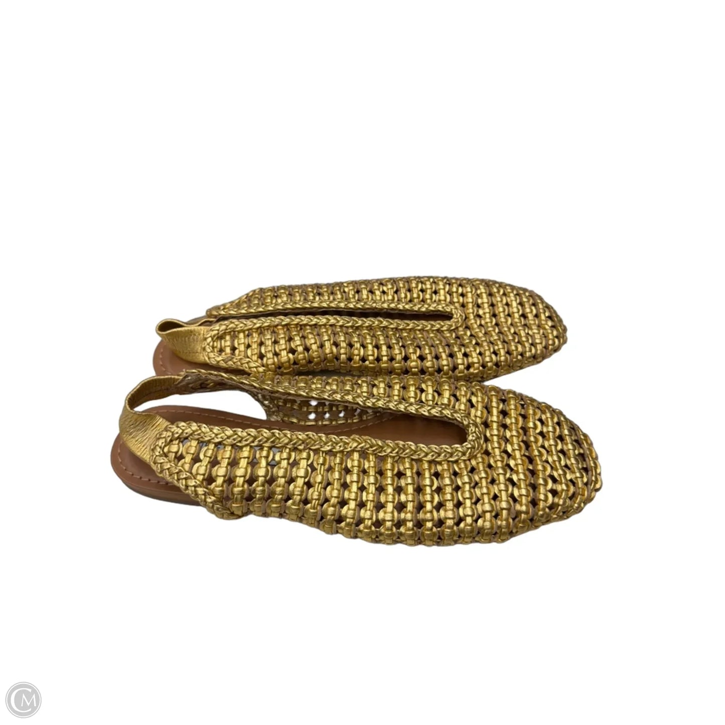 Sandals Flats By Steve Madden In Gold, Size: 8.5
