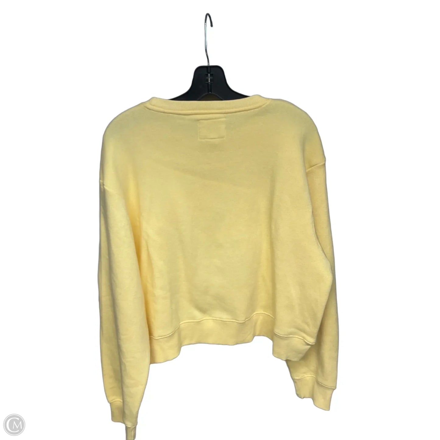 Sweater By Blue 84 In Yellow, Size: L