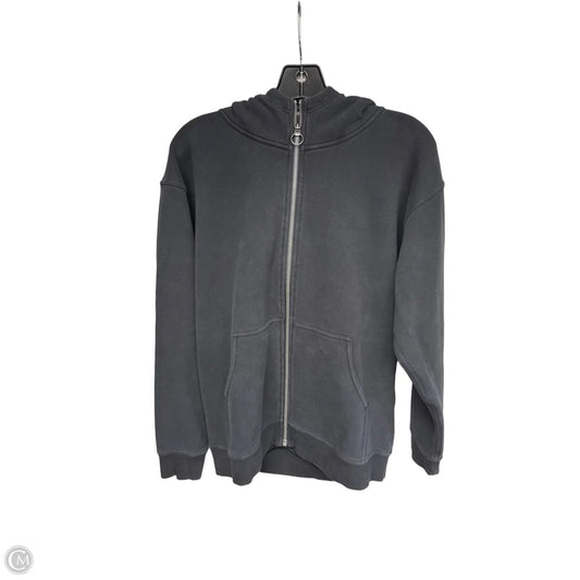 Athletic Sweatshirt Hoodie By Lululemon In Black, Size: 10