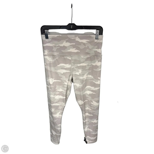 Athletic Leggings By Athleta In White, Size: M