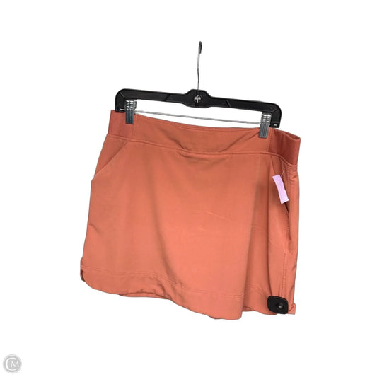 Skort By 32 Degrees In Orange, Size: L