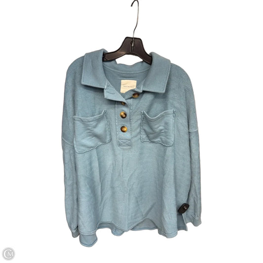 Sweater By American Eagle In Blue, Size: L