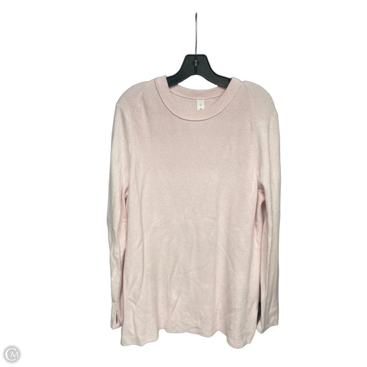 Sweater By Lululemon In Pink, Size: Xl