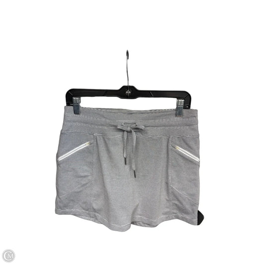 Athletic Skort By Kyodan In Grey & White, Size: Sp
