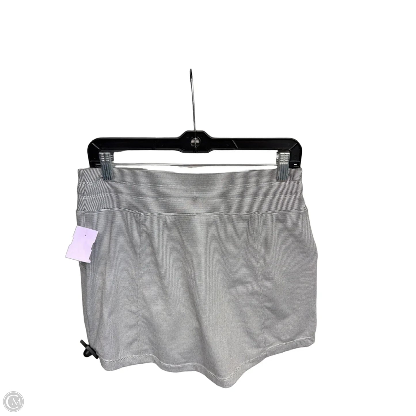 Athletic Skort By Kyodan In Grey & White, Size: Sp